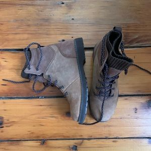 North Face Suede Boots